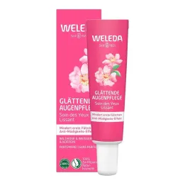 Weleda smoothing eye care mežrozīšu & baltā tēja, 12 ml