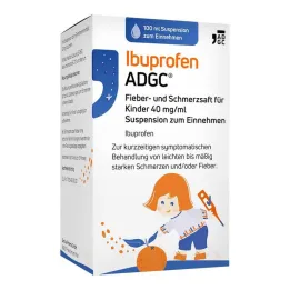 Ibuprofēns ADGC drudzis un sāpes sula bērniem 40mg / ml, 100 ml