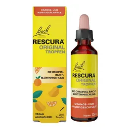 Baha ziedi Original Rescura pilieni bez alkohola Orange Mango, 20 ml