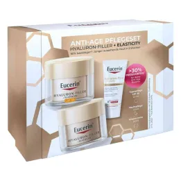 Eucerin kopšanas komplekts pret novecošanos hialurona pildviela + elastība (1 gab.)