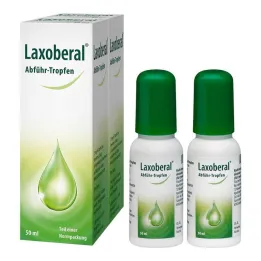 Laxoberal pilieni, caurejas līdzeklis pret aizcietējumiem, 2x50 ml