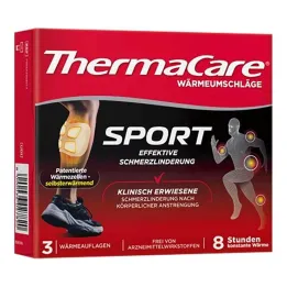 Thermacare Sport siltuma ietīšana, 3 gab