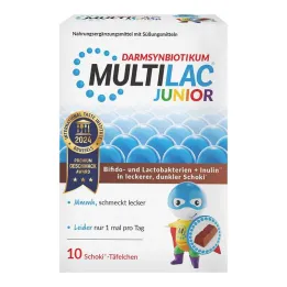 Multilac Synbiotic Junior tabletes, 10 gab