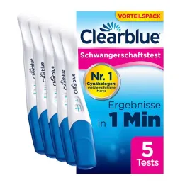Clearblue grūtniecības tests ātrā noteikšana, 5 gab