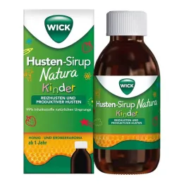 WICK Klepus sīrups Natura bērniem, 140 ml