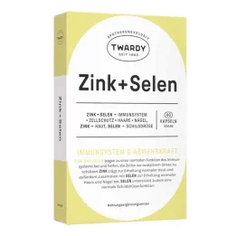 Cinka + Selēna kapsulas vegāniskas, 40 gab