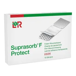 Suprasorb F Protect plēves brūču pārsējs 10x12 cm ste., 10 gab