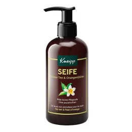 Kneipa ziepes zaļā tēja &amp; apelsīnu ziedu maiga aromāta kopšanas ziepes, 250 ml