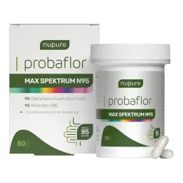 Nupure probaflor Max Spektrum N95 zarnās šķīstošās kapsulas, 80 gab