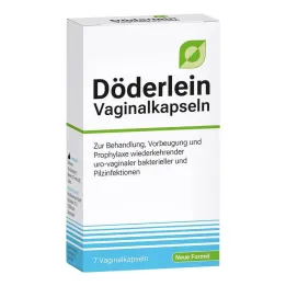Döderlein maksts kapsulas ar pienskābes baktērijām, 7 gab