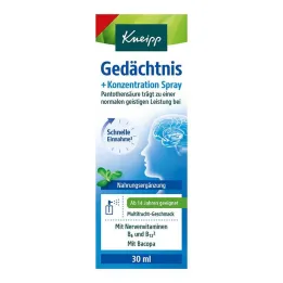 Kneipp memory + koncentrācijas aerosols, 30 ml