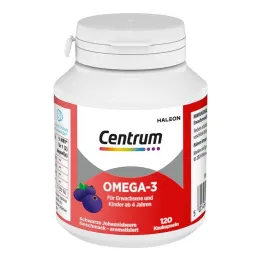 Centrum Omega-3 košļājamās kapsulas, 120 gab