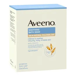 Aveeno nomierinoša vannas piedeva, 8X42 g