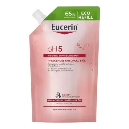 Eucerin pH5 dušas želeja jutīgai ādai, 400 ml