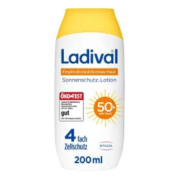 Ladival jutīgs & normālas ādas losjons LSF 50 + , 200 ml