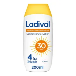 Ladival jutīgs + normālas ādas losjons LSF 30, 200 ml