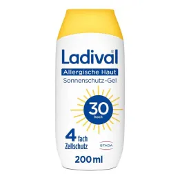 Ladival alerģiskas ādas saules aizsarggels LSF 30, 200 ml