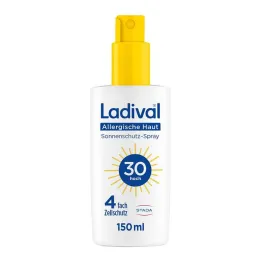 Ladival alerģisks ādas saules aizsardzības aerosols LSF 30, 150 ml