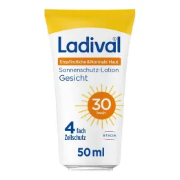Ladival jutīgas ādas losjons sejai LSF 30, 50 ml