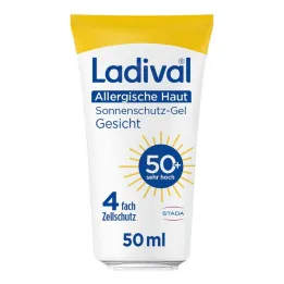 Ladival alerģiskas ādas gēls sejai LSF 50 + , 50 ml