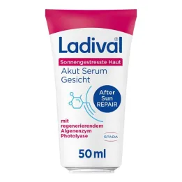 Ladival saules stresa izraisītas ādas akūts serums sejai, 50 ml