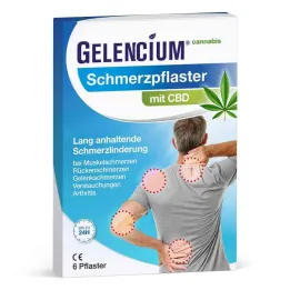 Gelencium sāpju plāksteri ar CBD (6 gab.)