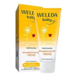 Weleda Calendula brūču aizsardzības krēms bez smaržas, 75 ml