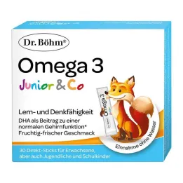 Dr.Böhm Omega-3 Junior Direct Sticks, 30X1,5 g