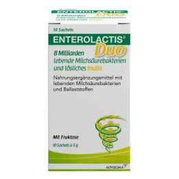Enterolactis Duo pulvera paciņas, 10x5 g