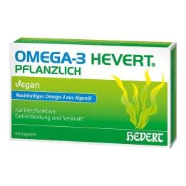 Omega-3 Hevert augu bāzes mīkstās kapsulas, 60 gab