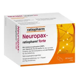Neuromax-ratiopharm forte kapsulas, 80 gab