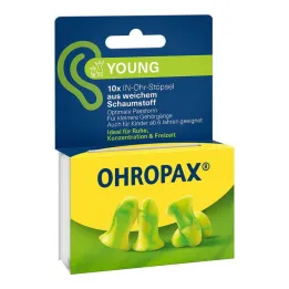 Ohropax Young putu ausu aizbāžņi, 10 gab