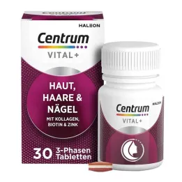 Centrum Vital + Skin Hair & Nails Tabletes, 30 gab
