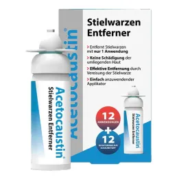 Acetocaustin kātu kārpu noņemšanas pildspalva, 50 ml