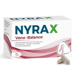 Nyrax Veno Balance Phytocomplex saistaudu kapsulas (120 gab.)