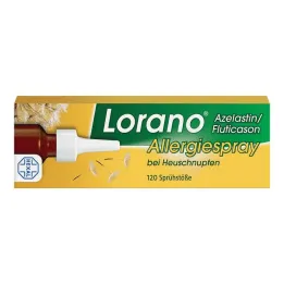 Lorano Azelastine / Fluticasone alerģijas aerosols pret siena drudzi, 23 g