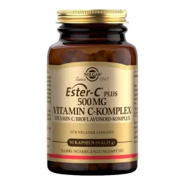 Solgar Ester-C plus 500 mg kapsulas, 50 gab