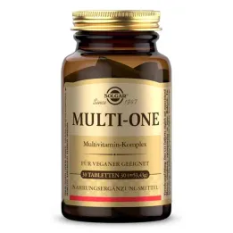 Solgar Multi-One multivitamīnu kompleksa tabletes (30 gab.)