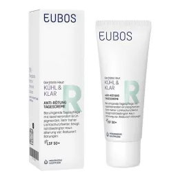 Eubos Cool &amp; dzidrs dienas krēms pret apsārtumu LSF 50+ , 40 ml