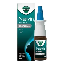 WICK Nasivin deguna aerosols pieaugušajiem/skolas vecuma bērniem 0,5 mg/ml, 10 ml