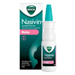 WICK Nasivin dozēšanas pilinātājs oK Baby 0,1 mg / ml Ntr, 5 ml