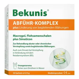 Bekunis caurejas komplekss plus pulveris, 10X9,15 g