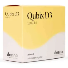 Medis Qubix Vitamīns D3 1000 IU pulveris (30 gab.)