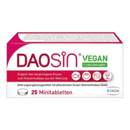 Daosin vegan tabletes, 25 gab