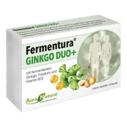 Fermentura Ginkgo Duo + kapsulas, 30 gab