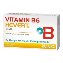 VITAMIN B6 HEVERT tabletes, 60 gab