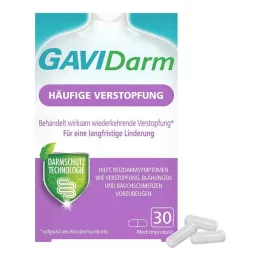 Kapsulas Gavidarm Bieža Aizcietējums, 30 gab