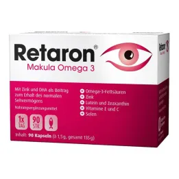 Retaron Makula Omega-3 kapsulas, 90 gab