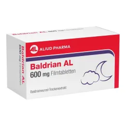 Baldriāns AL 600 mg apvalkotās tabletes, 30 gab