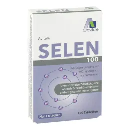 Selēns 100 µg tabletes, 120 gab